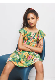 thumbnail: Mango Kids midi jurk groen