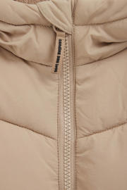 thumbnail: WE Fashion gewatteerde winterjas - beige