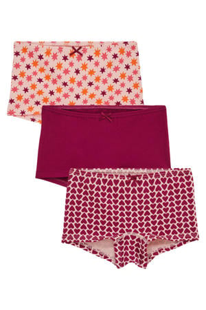 hipster met hartjes - roze