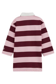 thumbnail: WE Fashion gestreepte midi jurk - lichtroze
