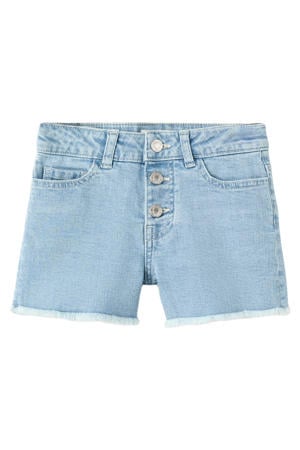 short light blue denim