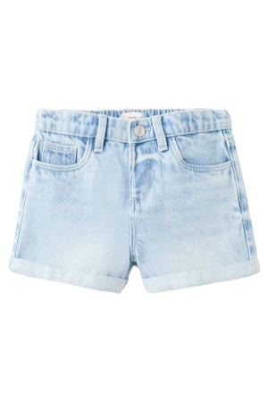 short light blue denim