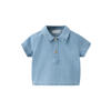Mango Kids polo light blue denim