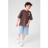 Shoeby T-shirt bruin