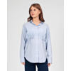 LOVE2WAIT zwangerschaps blouse lichtblauw