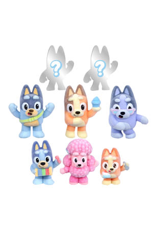 Bluey S14 Fuzzies Deluxe Figurenset