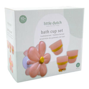 Badwand bekers bloem