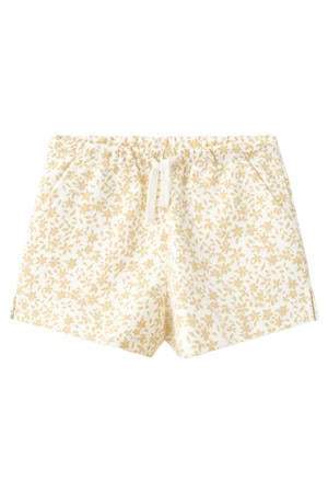 sweatshort geel
