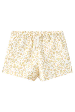 sweatshort geel
