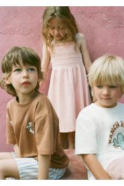 thumbnail: Mango Kids zomerjurk lichtroze