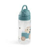 Done by Deer Drinkfles met rietje Riny farm Blauw 350 ml