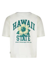 thumbnail: America Today T-shirt met backprint - wit