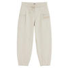 WE Fashion sweat regular fit joggingbroek - beige