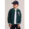 WE Fashion baseballjack met patches - groen