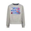 Vingino sweater met print - grijs melange