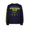 Vingino sweater met backprint - donkerblauw