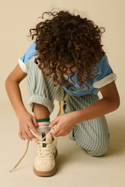 thumbnail: Sissy-Boy gestreepte straight leg jeans blauw