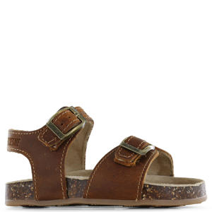 leren sandalen - bruin