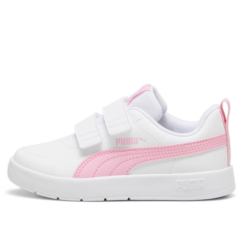 Puma Courtflex V3 V sneakers - wit/roze