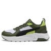 Puma Trinity 2 LT mesh sneakers - wit/zwart