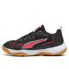 Puma Solarflash junior imitatieleren voetbalschoenen - zwart/rood