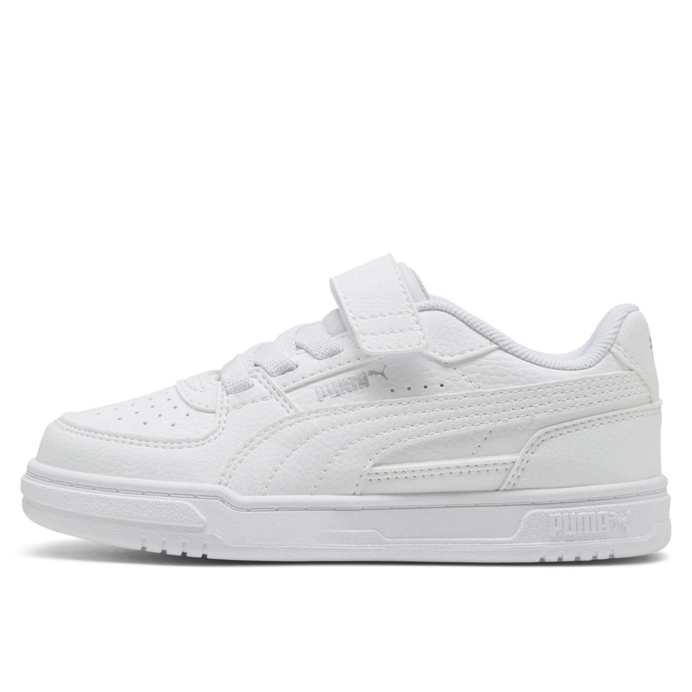 Witte jongens en meisjes Puma Caven III sneakers - met klittenband