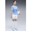 Puma junior manchester city voetbalshort thuis - wit/lichtblauw