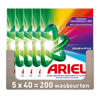 Ariel Snel oplosbaar waspoeder Kleur - 5 x 2kg - 5 x 40 wasbeurten - 200 wasbeurten