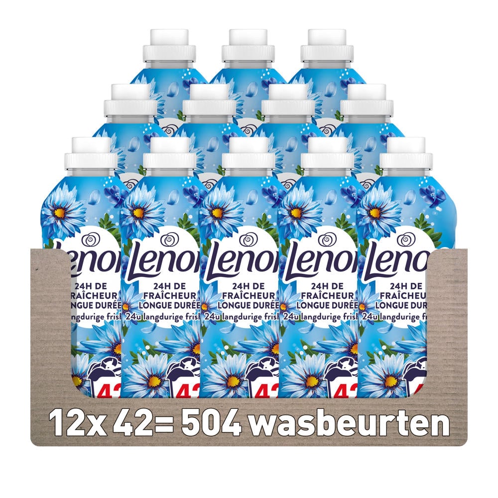 Lenor wasverzachter - Zeebries - 42 wasbeurten - 504 wasbeurten