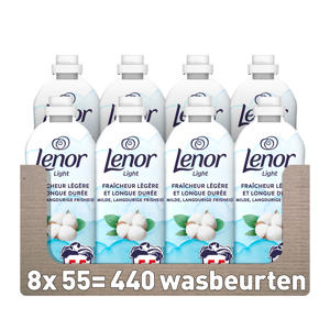 Light wasverzachter - Katoen - 55 wasbeurten - 440 wasbeurten