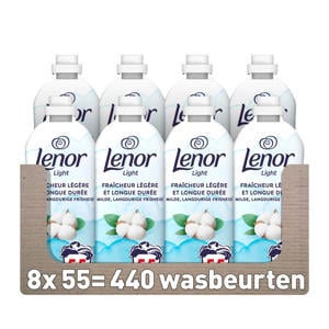 Light wasverzachter - Katoen - 55 wasbeurten - 440 wasbeurten