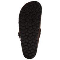 thumbnail: MANGO TEEN suède clogs - donkerbruin