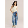 WE Fashion top zonder mouwen - lichtgeel