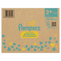 thumbnail: Pampers Premium Protection Maat 3+ Maandbox - 186 Luiers - 7kg-11kg