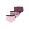 NAME IT KIDS hipsters met panterprint (set van 3)
