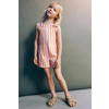 Mango Kids gestreepte playsuit - roze
