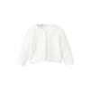 Mango Kids gebreid vest - wit