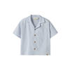 LIL' ATELIER MINI loose fit overhemd - lichtblauw
