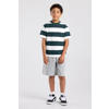 America Today gestreept T-shirt - wit