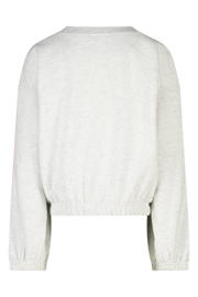 thumbnail: America Today sweat sweater met print - grijs