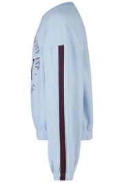 thumbnail: America Today sweater met print - blauw