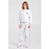 America Today sweater met backprint - grijs