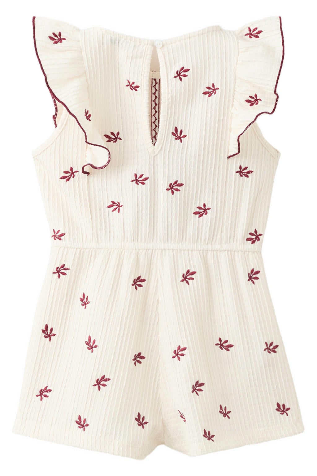 Mango Kids playsuit met print - beige