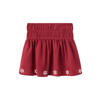 Mango Kids korte rok met borduursels - rood