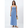 MANGO TEEN maxi jurk - blauw