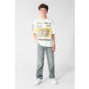 Shoeby T-shirt met backprint - ecru