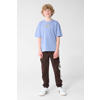 Shoeby T-shirt met backprint - lichtblauw
