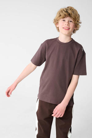 T-shirt - donkerbruin
