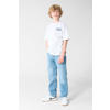 Shoeby T-shirt met backprint - lichtgrijs