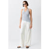 MANGO TEEN wide leg jeans - wit